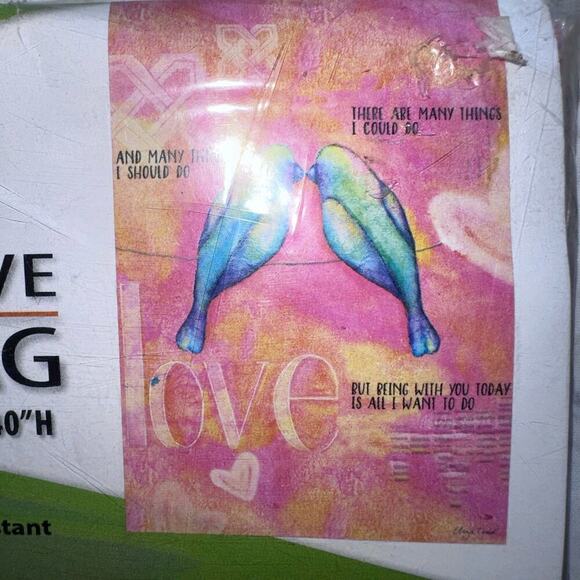 NIP Lang Large Decorative Garden Flag “Love” 28 x 40 - Picture 4 of 6